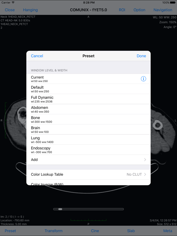 MedFilm iPad screenshot 4 - Medical app