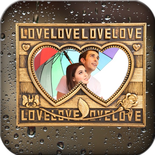 Rain Photos Frames icon