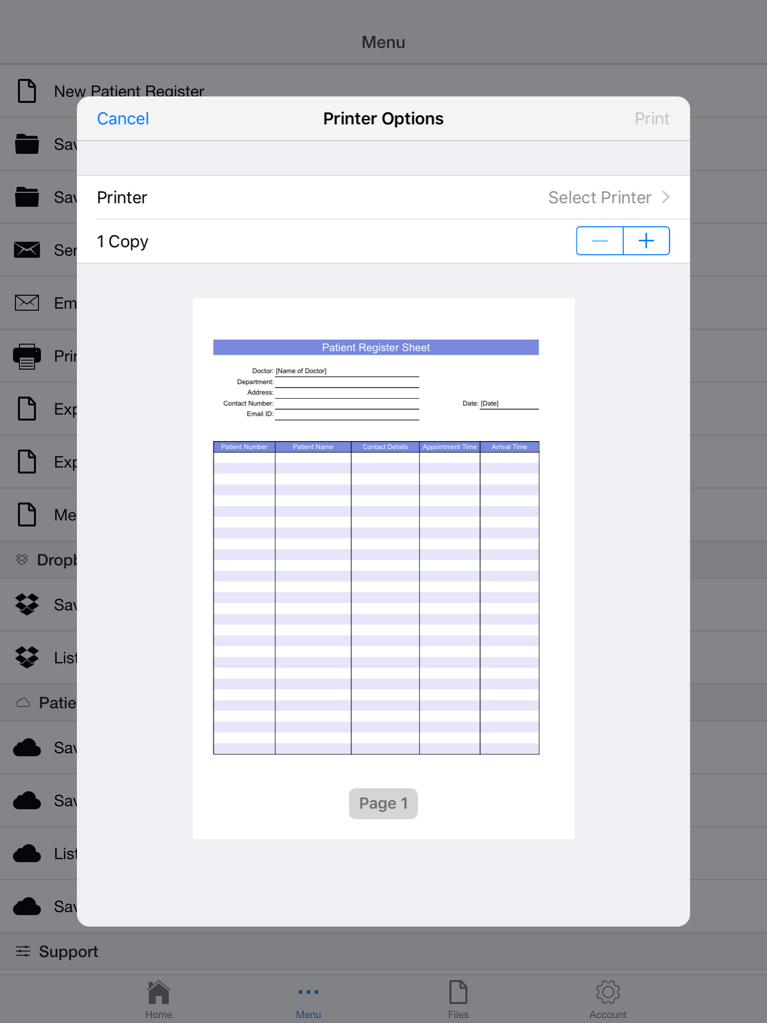 Patients List