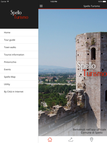 Spello Turismo iPad screenshot 2 - Travel app