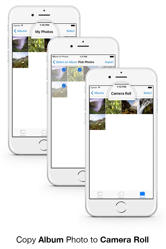 Photomigrate - Easily transfer photos & videos to camera roll screenshot 2