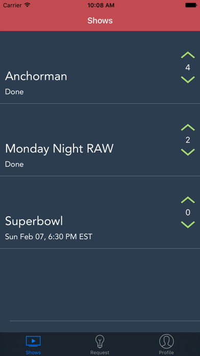Gabba - Group Chat for Movies and TV app screenshot