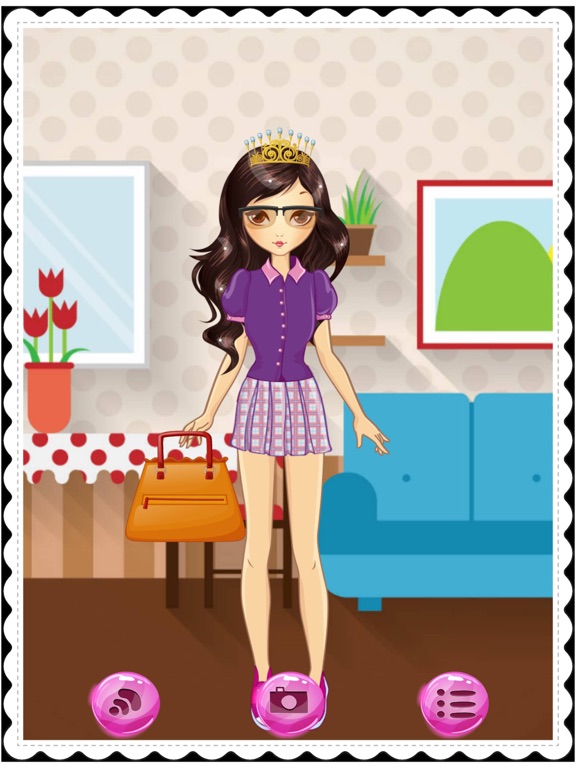 Dress Up Beauty Free Games For Girls & Kids iPad screenshot