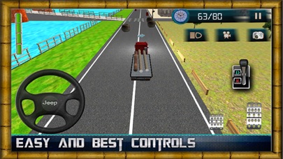 How to cancel & delete Truck Driver Simulator 2016 - Log cargo transporter truck 4x4 offroad parking game from iphone & ipad 1