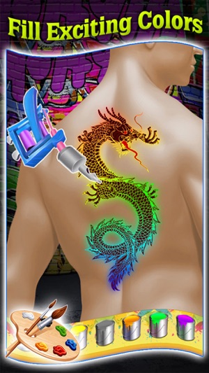 Super Tattoo Designer Game -(圖4)-速報App