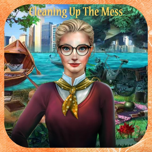 Hidden Objects Of A Cleaning Up The Mess iOS App