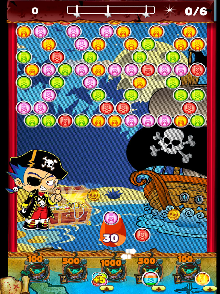 Pirate Bubble Ball Candy Shoot Match 3 Free Game screenshot 5