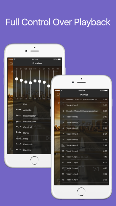 Screenshot #3 pour Music Player - Player for lossless music