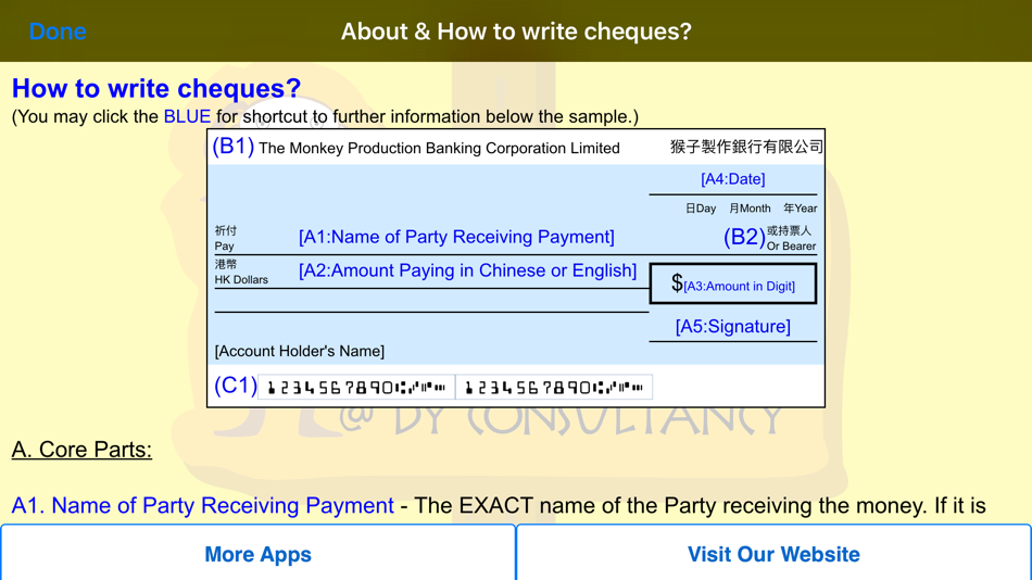 #5. 開票易 My Cheque Mate (iOS) 由: Man Ki David yau