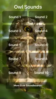 owl sounds iphone screenshot 1