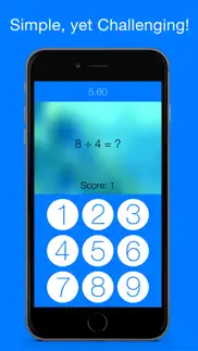division game - flashcards style math games for 2nd and 3rd grade kids iphone screenshot 2
