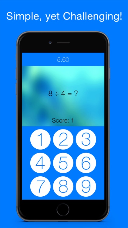 Division Game - Flashcards style math games for 2nd and 3rd grade kids