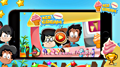 アイスクリームメーカー - ゲーム無料料理キッズのおすすめ画像1