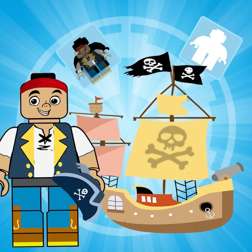 Match Game For Pirates Kids and Friends Free iOS App