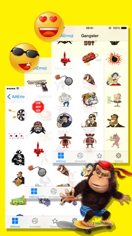 AA Emojis Extra Pro - Adult Emoji Keyboard & Sexy Emotion icons gboard for kik Chatのおすすめ画像4