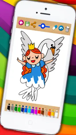 Game screenshot Tales coloring book & paint fables mod apk