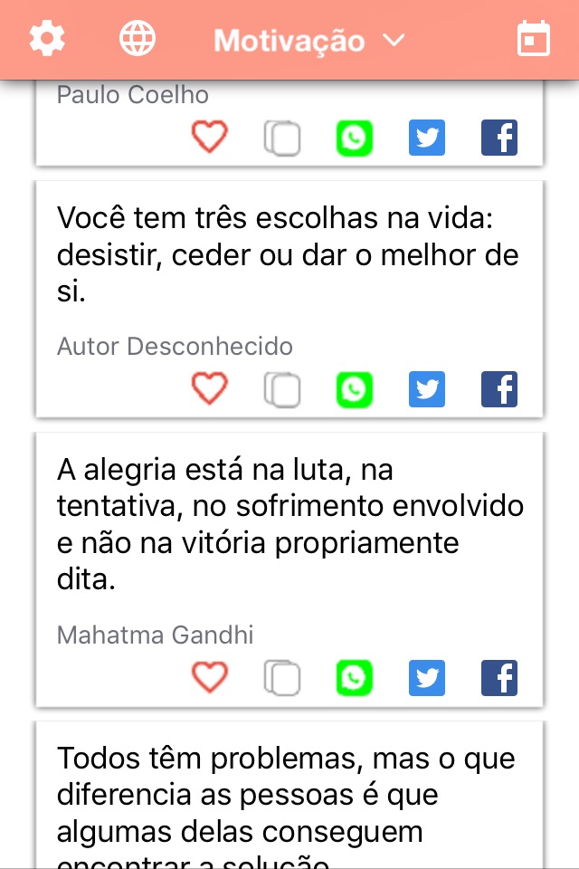 Mensagens e Frases - Mensagens Diárias e Muito Mais! screenshot 2