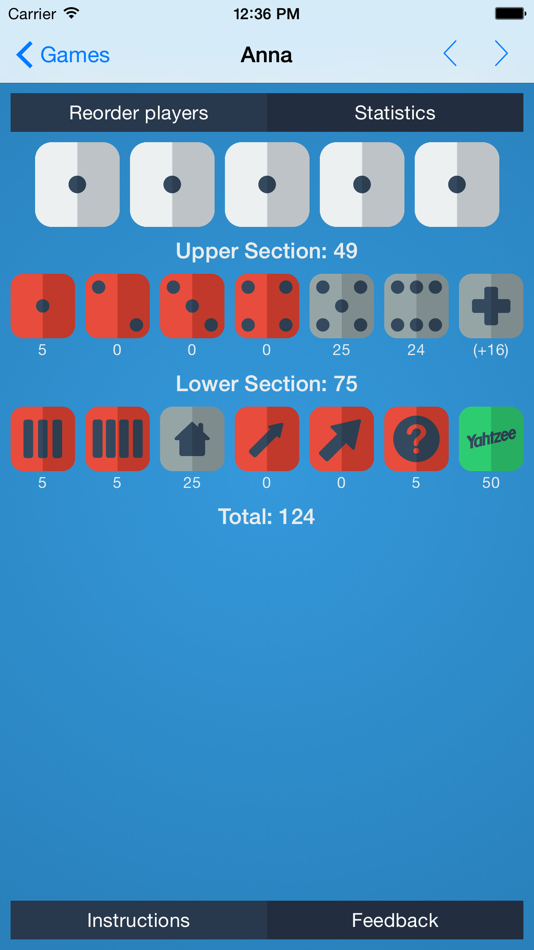 #1. Yahtzility - Scoresheets for Yahtzee (iOS) 由: Artem Bliednov