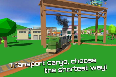 Cargo Train Driver: Railway Simulator 3D Full screenshot 2