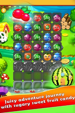 Village Happy Fruit: Match Game Free screenshot 2