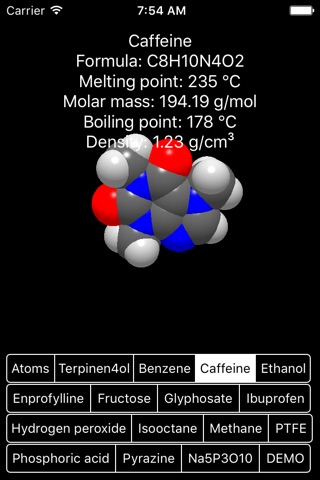 Chemical3D screenshot 2