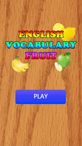 Game screenshot Education Game Learning English Vocabulary With Picture - Fruit mod apk