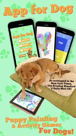Game screenshot App for Dog FREE - Puppy Painting, Button and Clicker Training Activity Games for Dogs mod apk