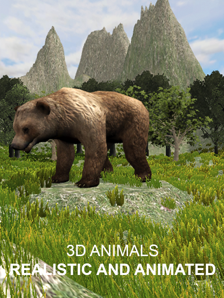 Explain 3D: Forest animals FREE