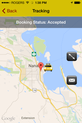 Yellow Cab Nanaimo App screenshot 4