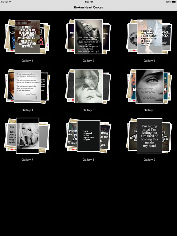 Screenshot #4 pour Broken Heart Quotes