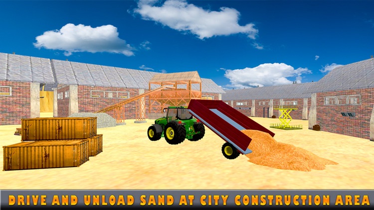 Sand Excavator Tractor Simulator