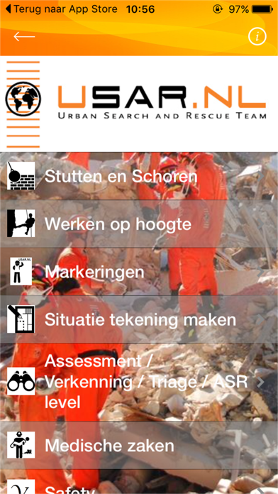 Screenshot #1 pour USAR.NL