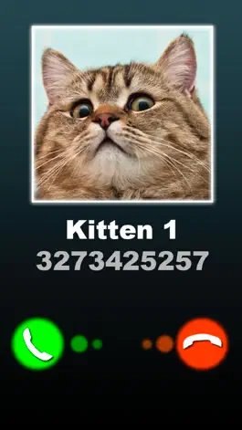 Game screenshot Fake Call Kitten Joke apk