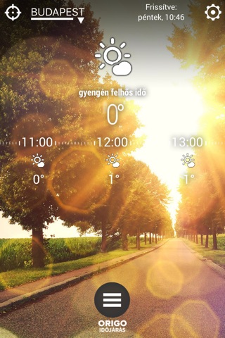 Origo Időjárás screenshot 2