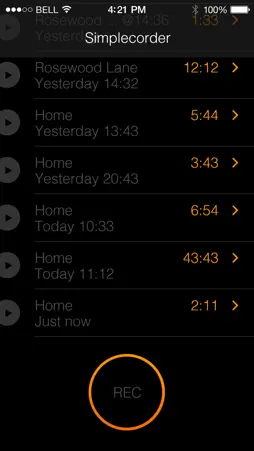 Simplecorder screenshot 5
