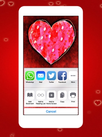 Love – Romantic Wallpapers and Cute Backgrounds iPad screenshot