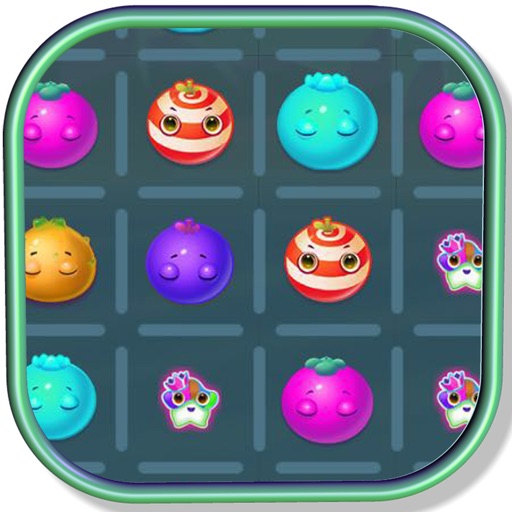 Fruit Crusher Berry Match Icon