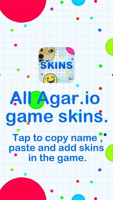 Screenshot #1 pour Skins for Agar.io !