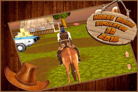 Horse riding simulator 3d 2016 screenshot 3