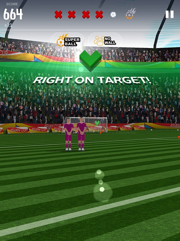 Free Kick Asian Cup 2016 iPad screenshot