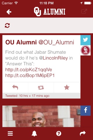 OU Alumni Association screenshot 4