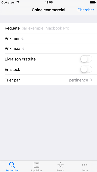 Screenshot #1 pour Faire ses courses en Chine