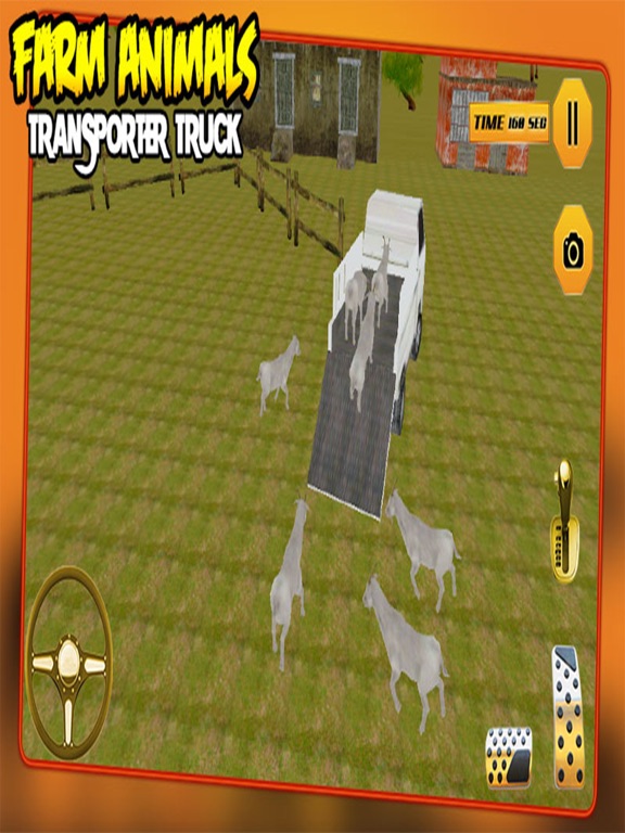 Farm Animal Transporter Truck iPad screenshot