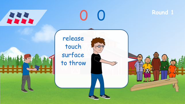 Bag Toss, game for IOS
