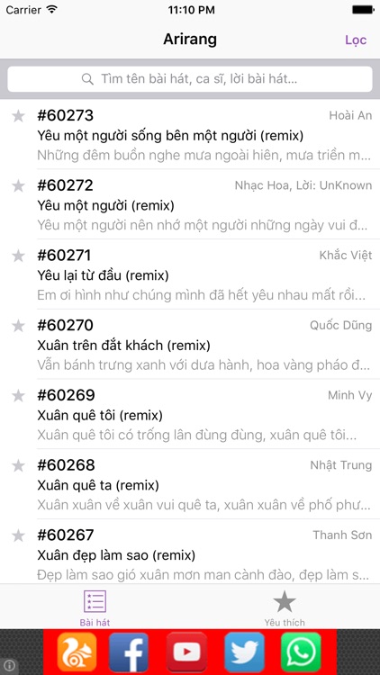 VietnamKaraoke - Danh sách bài hát Karaoke screenshot-3