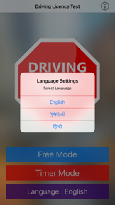Driving Licence Test India screenshot