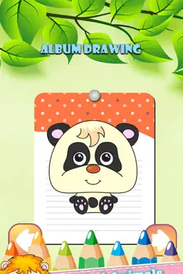 Game screenshot Safari Animals Drawing Coloring Book - Cute Caricature Art Ideas pages for kids mod apk