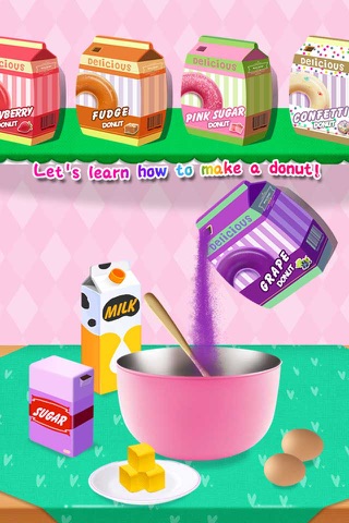 Donuts Maker Salon screenshot 2