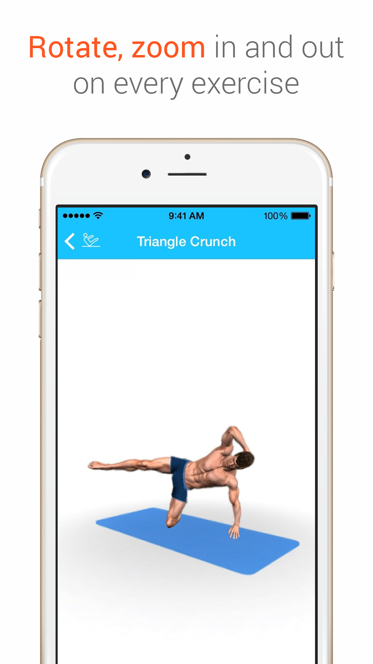 Appdominals Train Your Abs in 3D screenshot 3