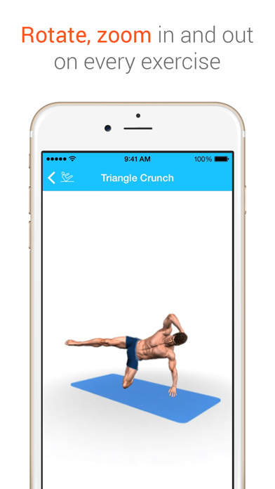 Screenshot #3 pour Appdominals Train Your Abs in 3D